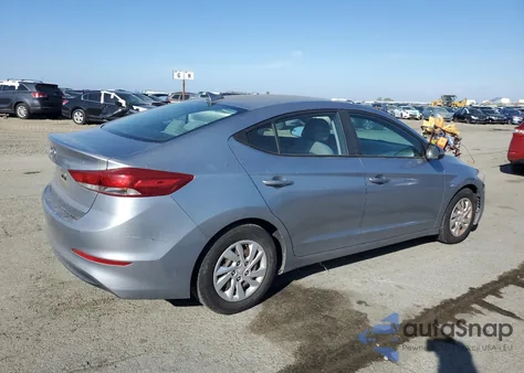2017 Hyundai Elantra Se from USA, damaged, VIN 5NPD74LF8HH098309